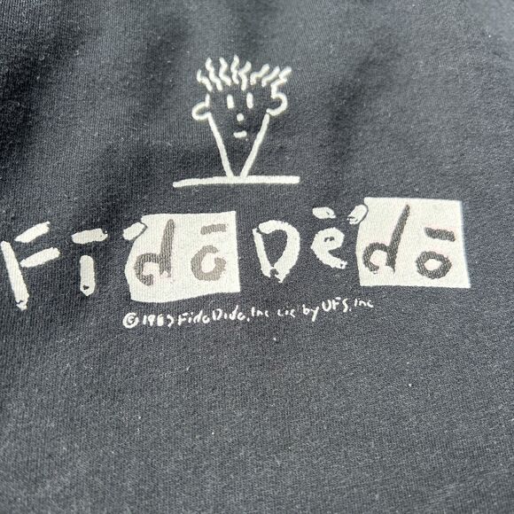 Vtg Fido Dido Shirt Womens Medium 1985 Graphic Logo 90s Y2K - Picture 9 of 12